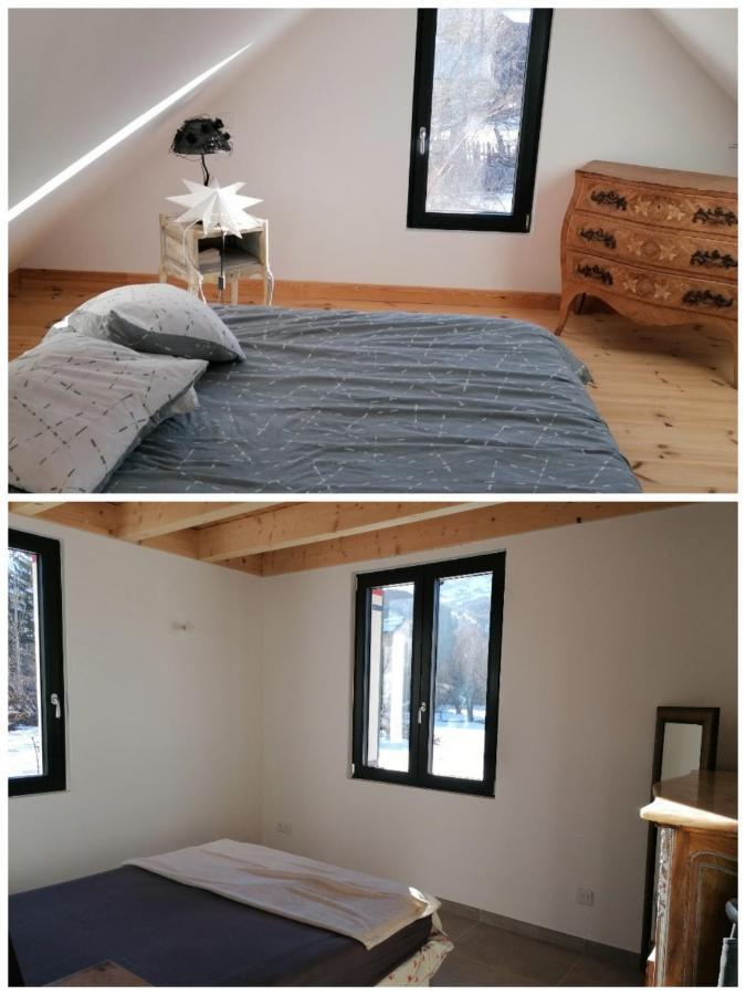 Maison dans parc clôturé Barcelonnette Extérieur photo